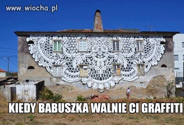 Babcia się narobiła