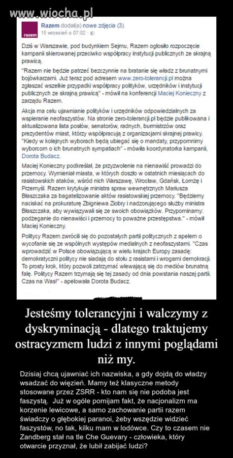 To ci dopiero hipokryzja.