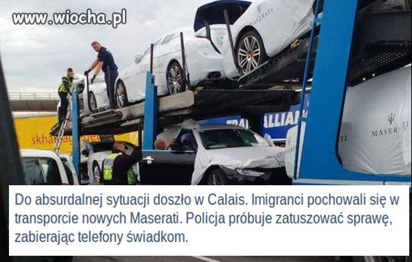 Promocja. Do każdego Maserati uchodźca gratis