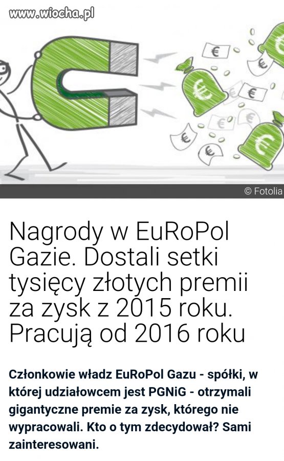 Dali sobie nagrody za okres w którym nie pracowali