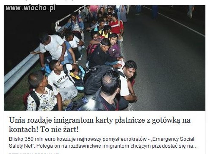Proponuję jeszcze rozdać broń, żeby mogli się