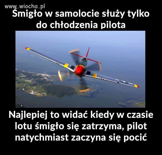Zastosowanie śmigła w samolocie