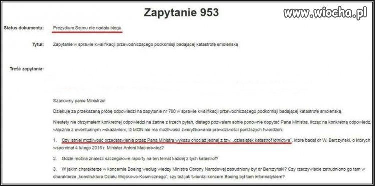 Totalna ściema z tą podkomisją