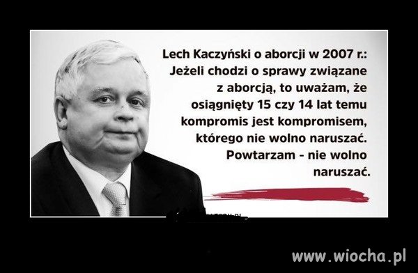 Polityk co zdania nie zmienia 