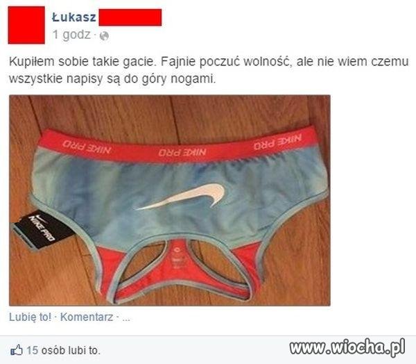 Dziwne gacie.