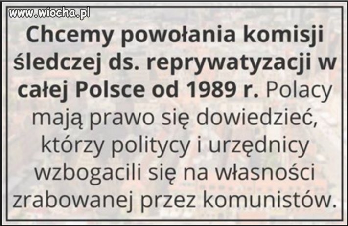 Jestem za!