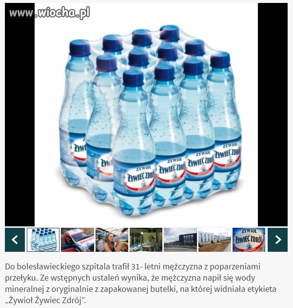 UWAGA!!! Zatruta woda!