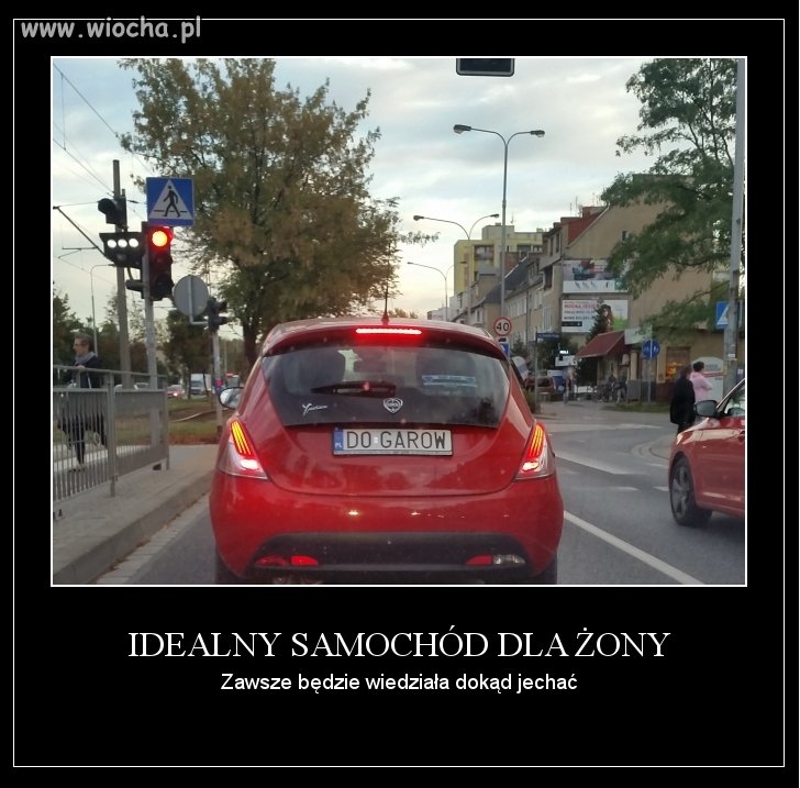 Ciekawy pomysł na tablice rejestracyjną