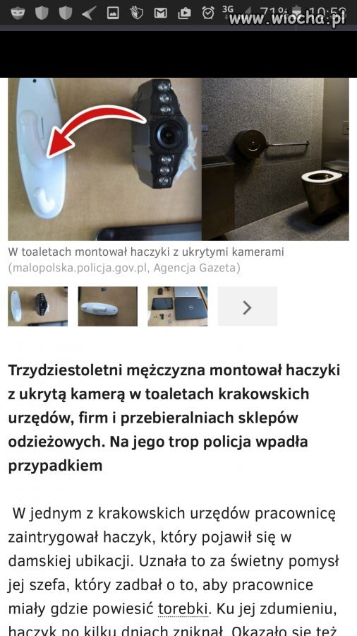 Nawet w kiblu nie można 