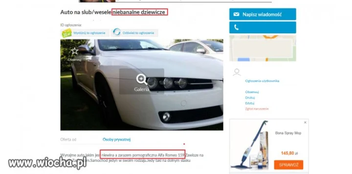"Alfa i niewino" 