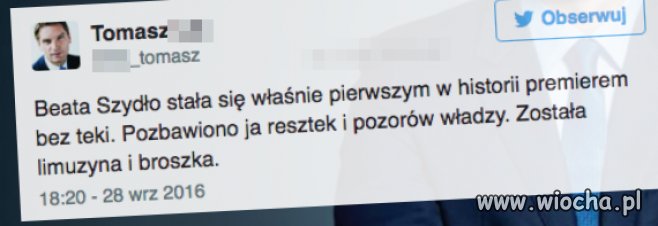Nie cierpię nadętego bufona