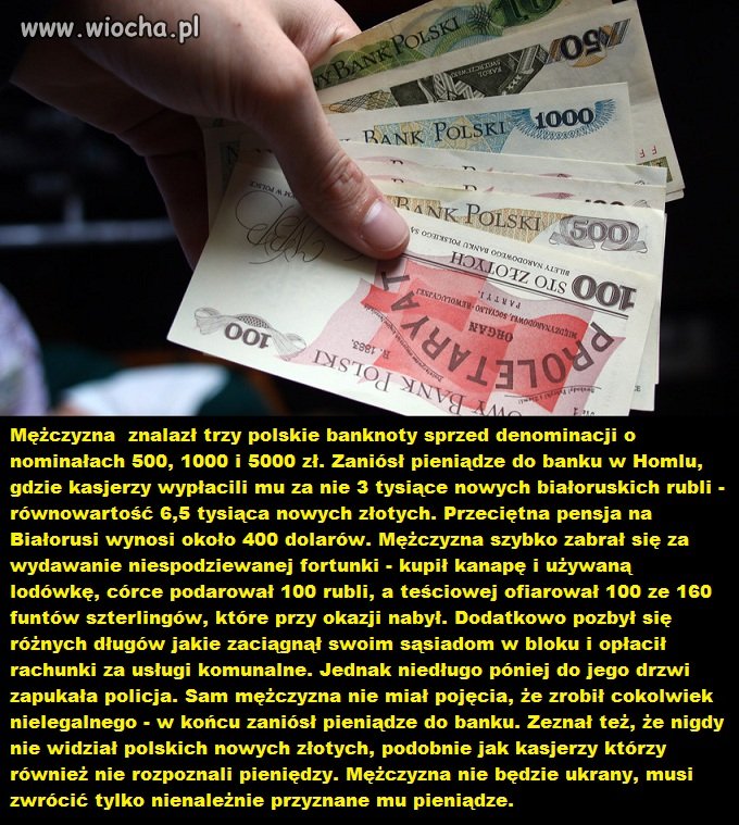 Białorusin znalazł 6,5 tysiąca starych złotych