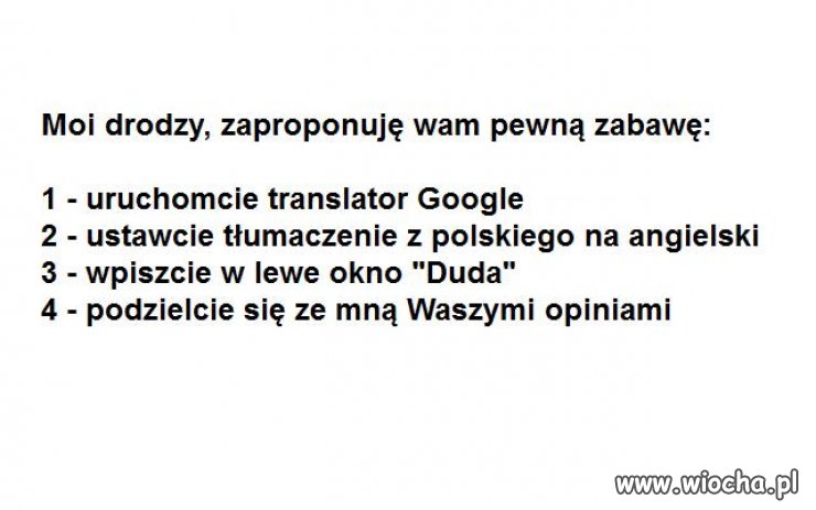 Wujek Google zawsze prawdę Ci powie