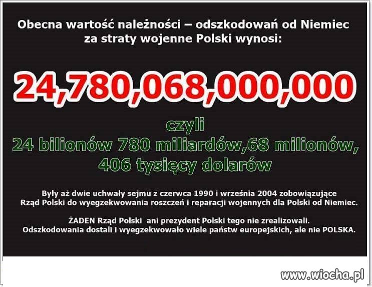 Gauck coś wspominał o "wysiedlonych"