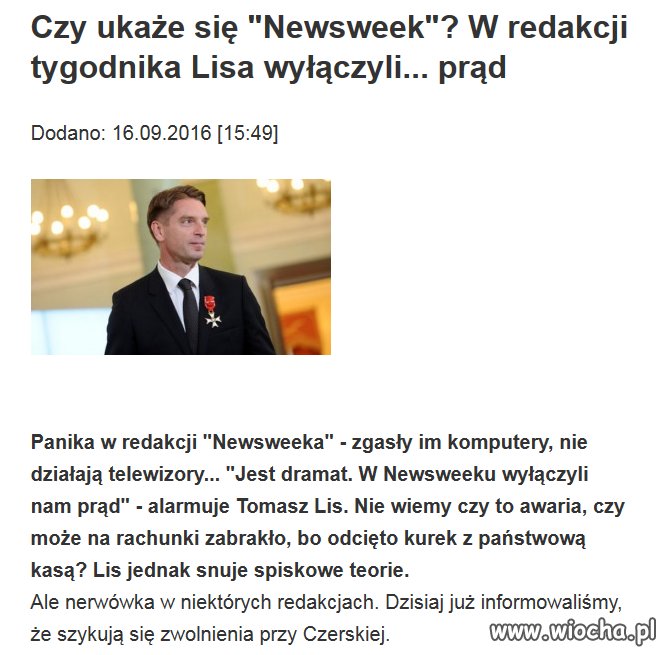 Płynęła rzeka zielonych i złote miały być karpie!