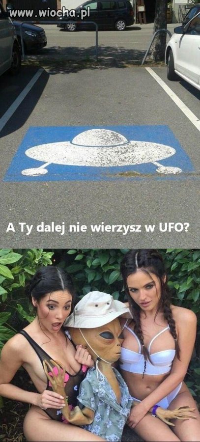 Kilka dowodów na istnienie UFO.