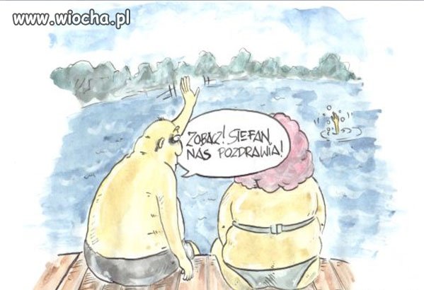 Pozdrowienia z... pod wody