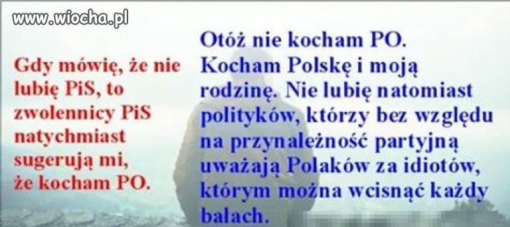 Nie kocham po czy nowozesnej