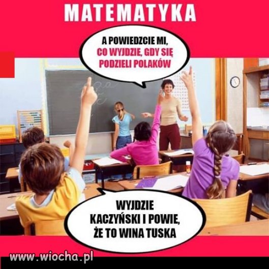 Lekcja matematyki