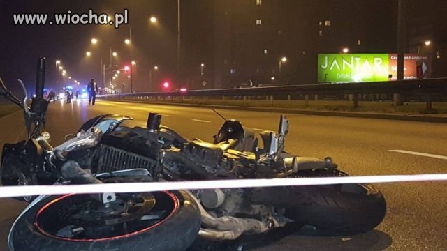 Policja ustala okoliczności wypadku 