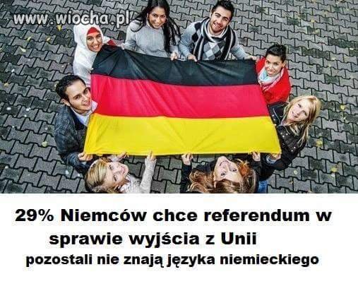 Sądzę że jest jeszcze mniej tych procent 