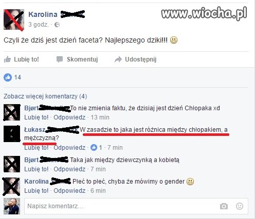 Łukasz i jego pytania