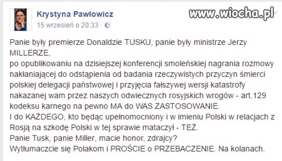 Krysia nie chcij żeby się za to wzieła NTSB