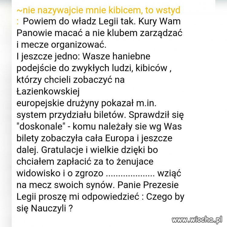 Komentarz znaleziony w necie.