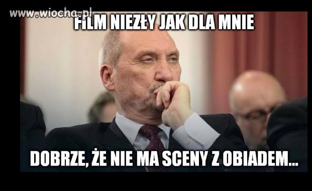 Dobrze, że nie ma sceny z obiadem 