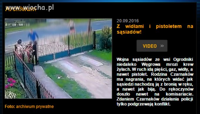 Jak widać policja sprzyja tym drugim