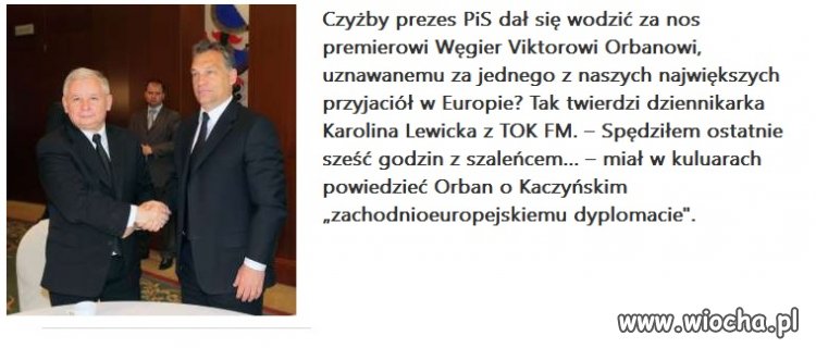 Nawet Viktor poznał się na Jarusiu
