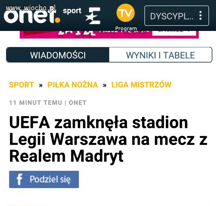 WIOCHA po całości