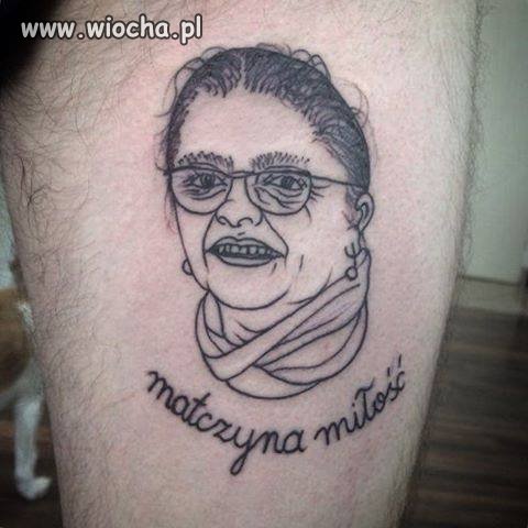 Tatuaż z idolem, najlepszym wyborem.