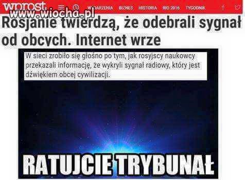 Nawet w kosmosie się zainteresowali TK