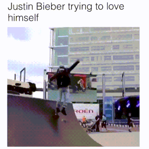 Justin Bieber na deskorolce