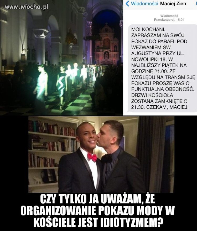 Zorganizujmy jeszcze w kościele targ, gdzieś już