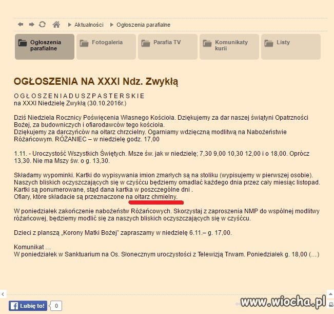 "ołtarz CHMIELNY"