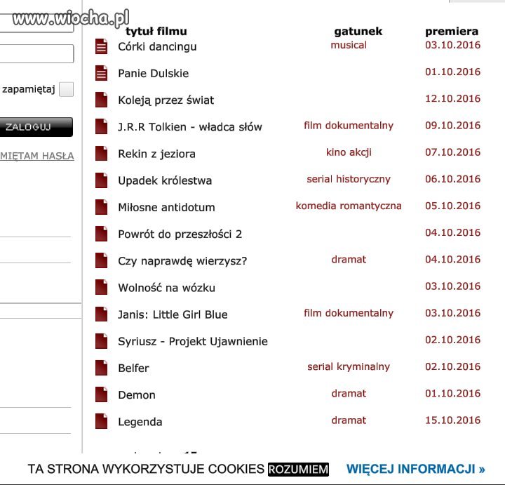 Wielkie filmowe premiery C+ w październiku
