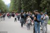 Kolejka do wozów na Morskie Oko...