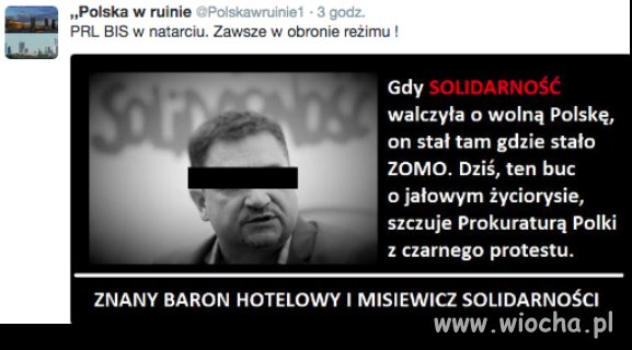 Od zawsze w obronie rażimu 