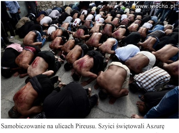 Lubią takie religijne sado-maso, ale nie w Europie