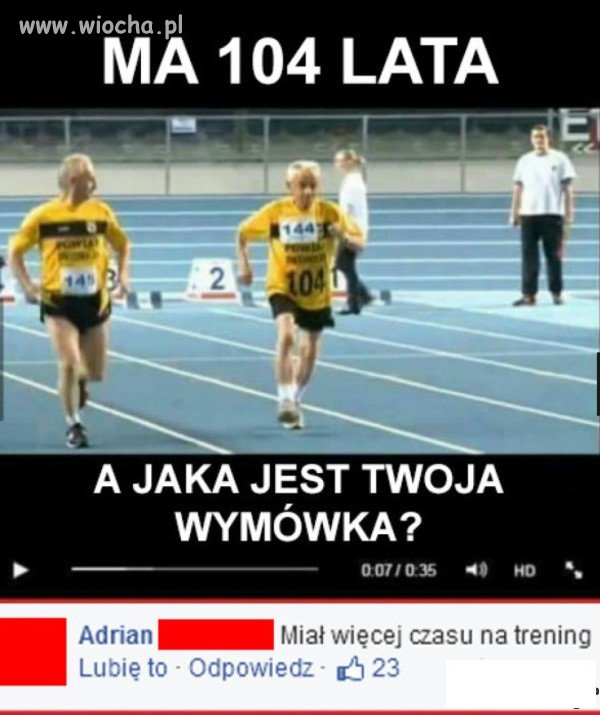 A jaka jest twoja wymówka?