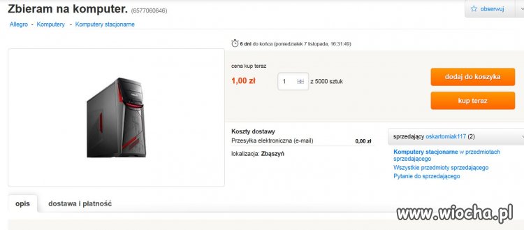 Zbieram na komputer