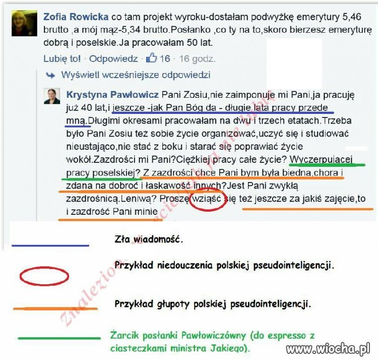 Gdyby to pisała Krysia to bym nie uwierzył 