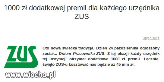 1000+ w ZUS-ie