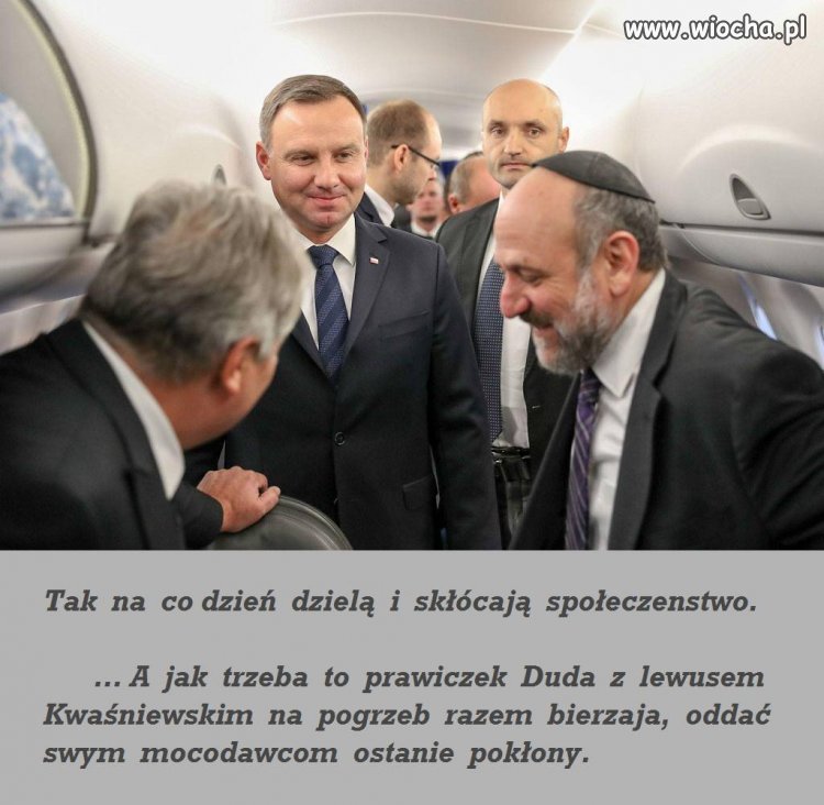   przed społeczeństwem udają skłóconych 