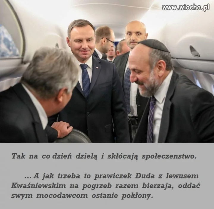   przed społeczeństwem udają skłóconych 