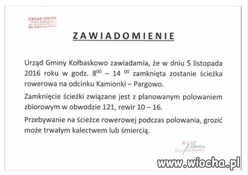 Nowa ustawa o polowaniach i proszę