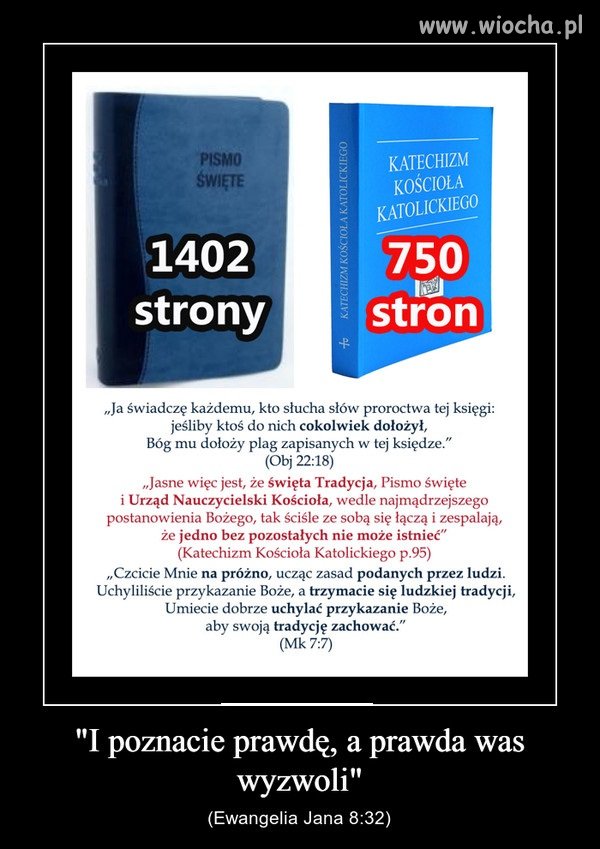 Katechizm - 750 stron aneksu do Pisma Świętego