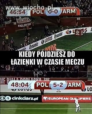 Kiedy pójdziesz do łazienki 
